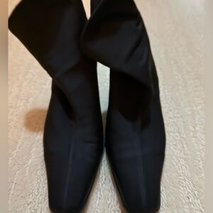 Stuart Weitzman Black Heeled Boots